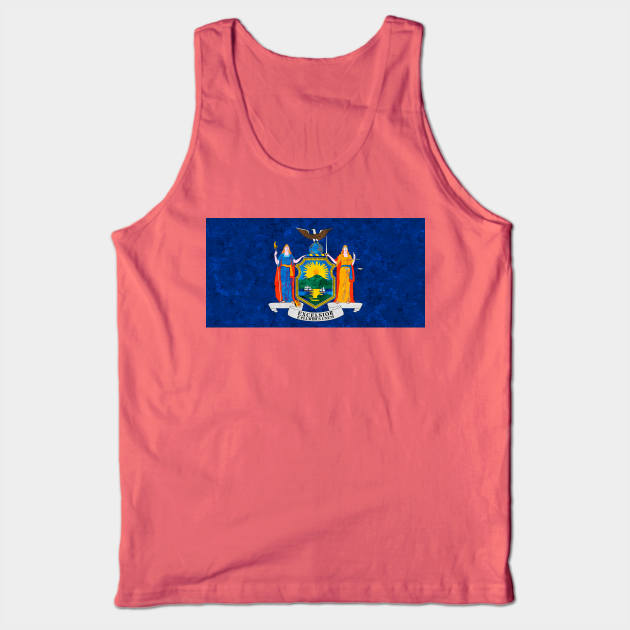 State flag of New York Tank Top by Enzwell